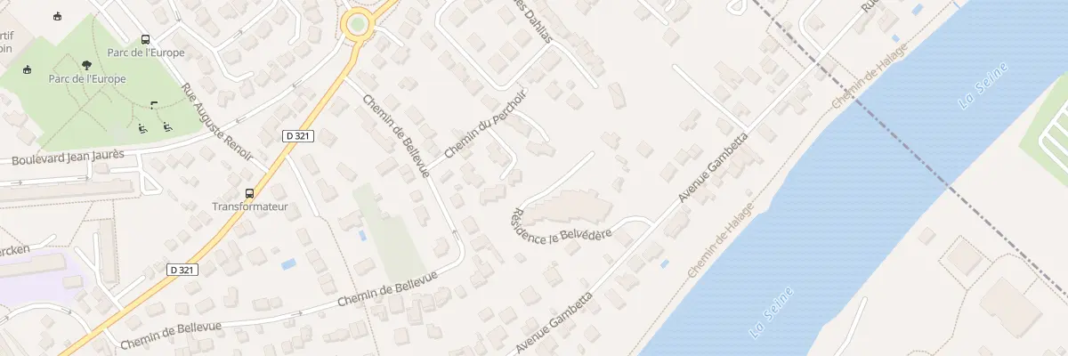 Plan du 85 Av Gambetta à Chatou
