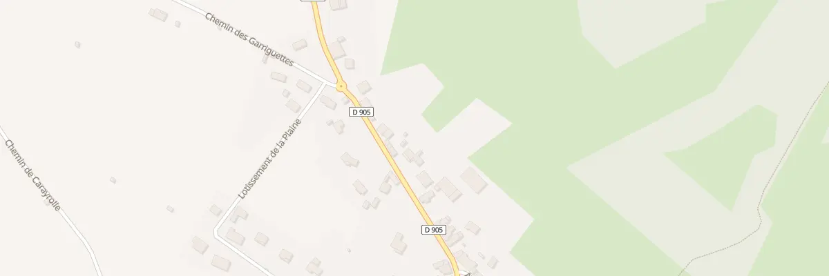 Plan du 23 Av du Castel à Mirandol-Bourgnounac