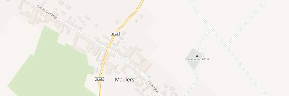 Plan du 19 Gr Grande Rue à Maulers
