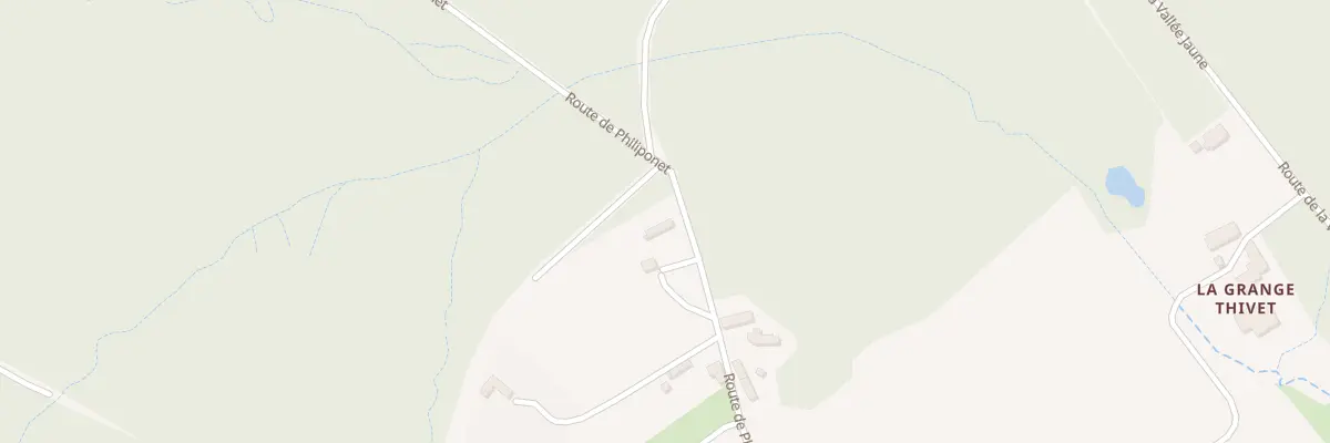 Plan du 2341 Rte de Philiponet à Sully-la-Chapelle