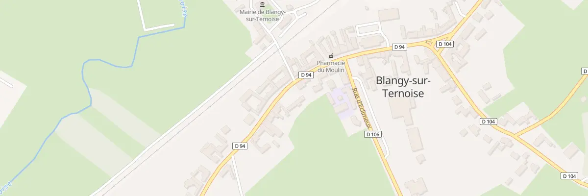 Plan du 39 Rue d’Hesdin à Blangy-sur-Ternoise