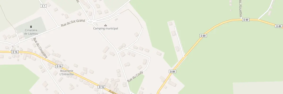Plan du 9 Rue de Couly à Lapleau