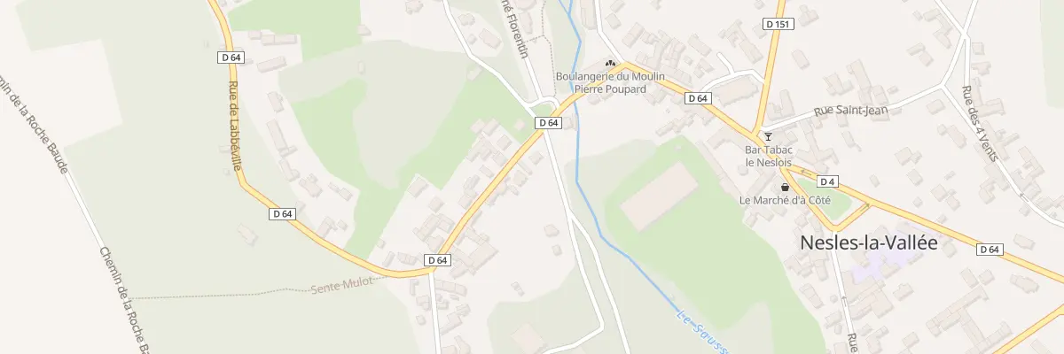 Plan du 7 Rue de la Falaise à Nesles-la-Vallée