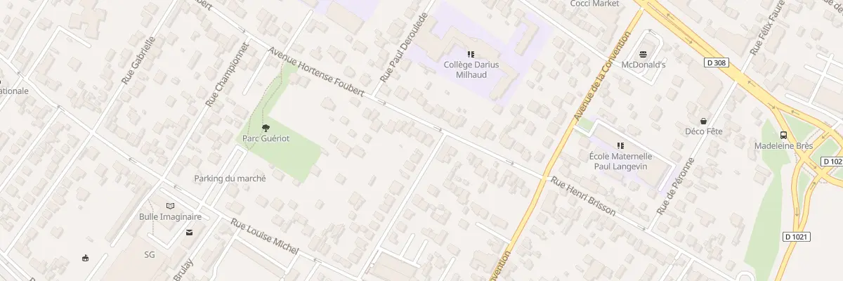 Plan du 126 Av Hortense Foubert à Sartrouville