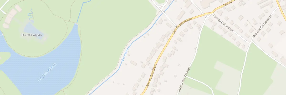 Plan du 50 Rue de Gérofosse à Étampes
