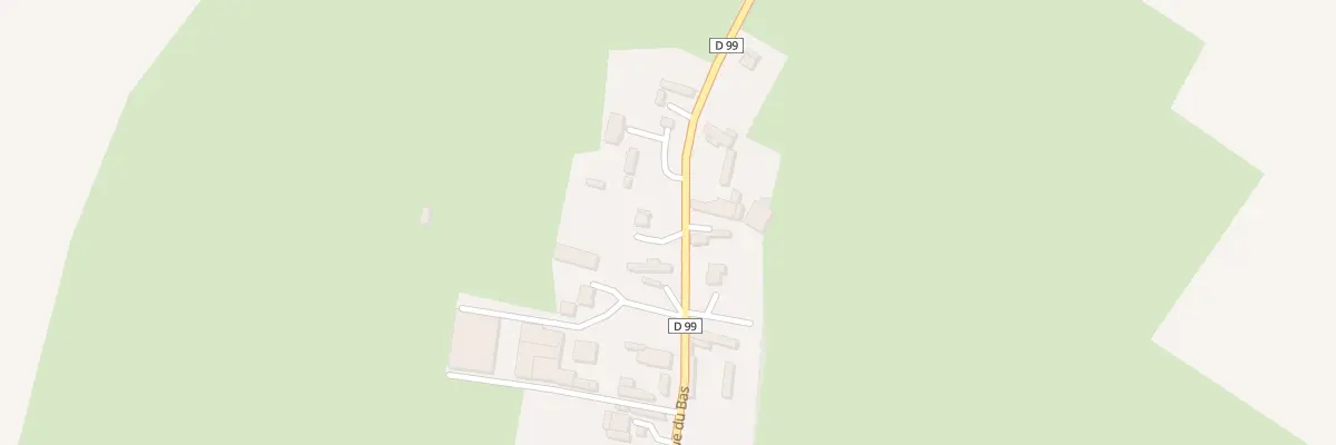 Plan du 23A Rue du Bas à Heuzecourt