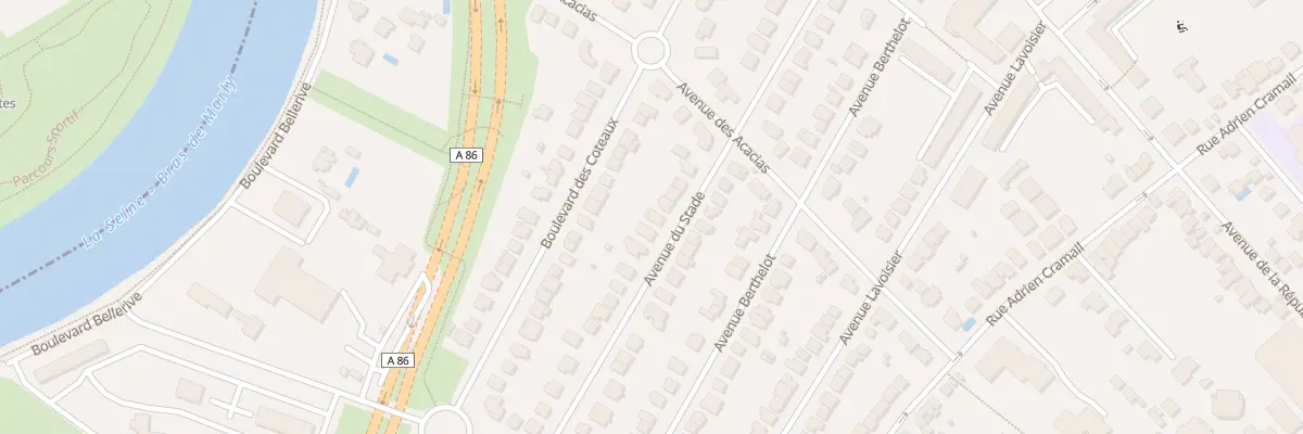 Plan du 32 Av du Stade à Rueil-Malmaison