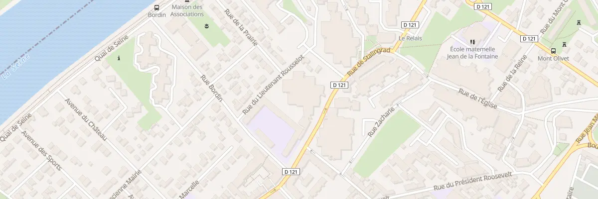 Plan du 4 Rue du Lt Rousselot à Sartrouville