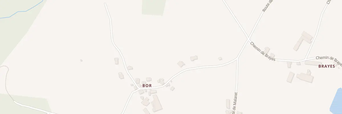 Plan du 5084A Bor aux Albres