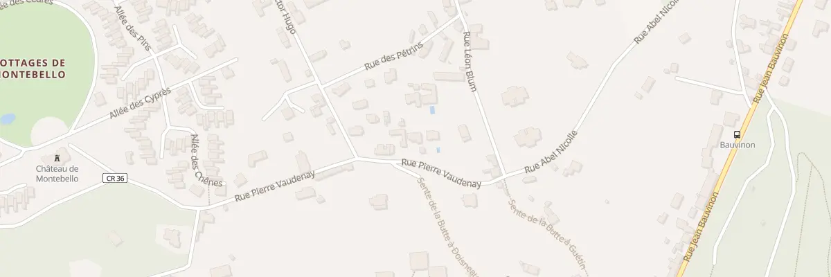 Plan du 8 Rue Pierre Vaudenay à Jouy-en-Josas