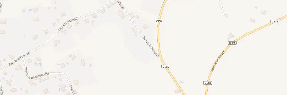 Plan du 13B Rue de la Petitarié à Carmaux