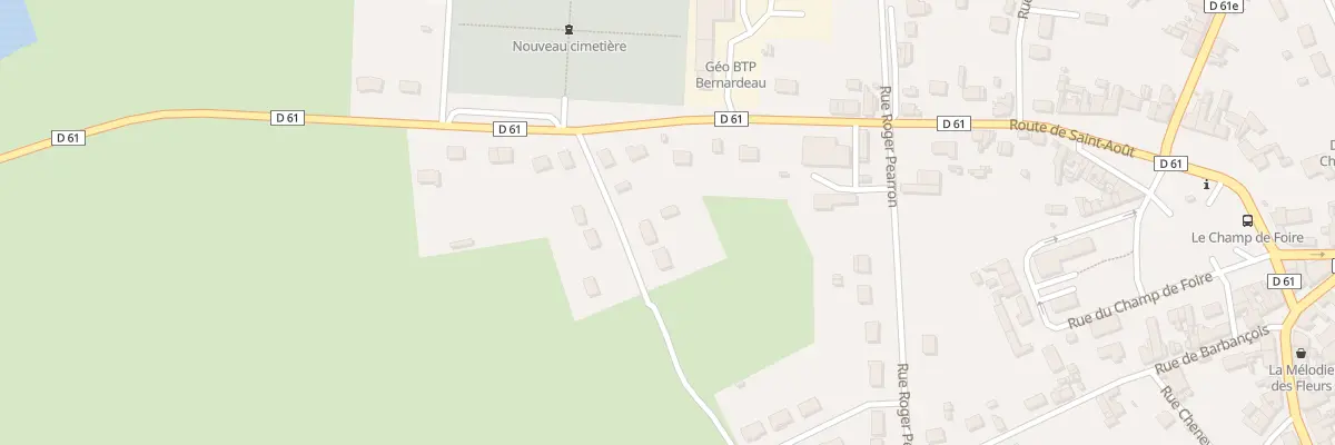 Plan du 1 Che de la Ruelle aux Veaux à Lignières