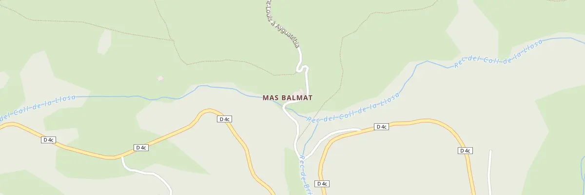 Plan du 65 La Spinassere à Ayguatébia-Talau