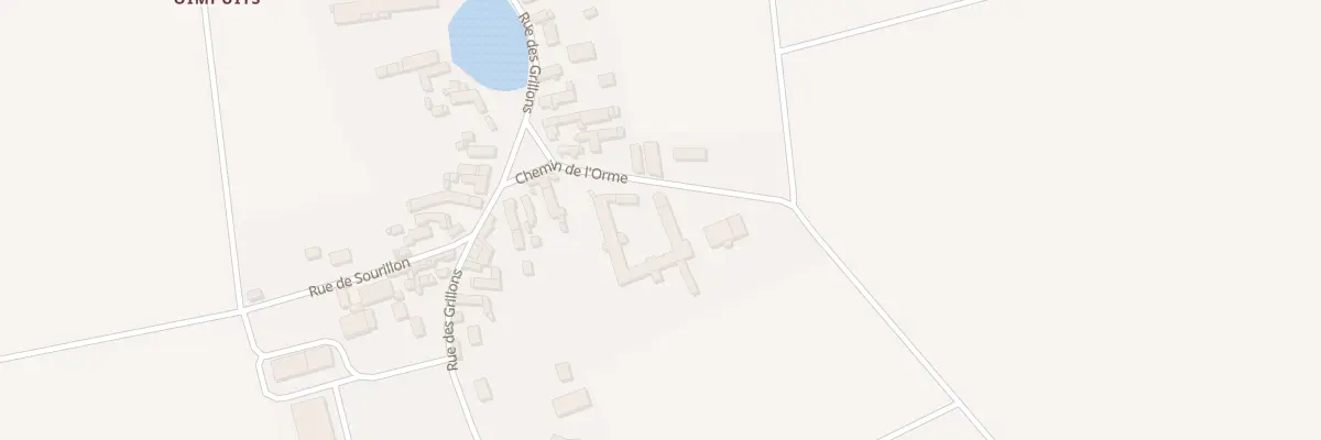 Plan du 2 Che de l’Orme à Guigneville