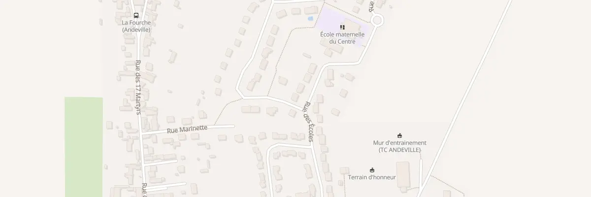Plan du 31 Rue des Écoles à Andeville