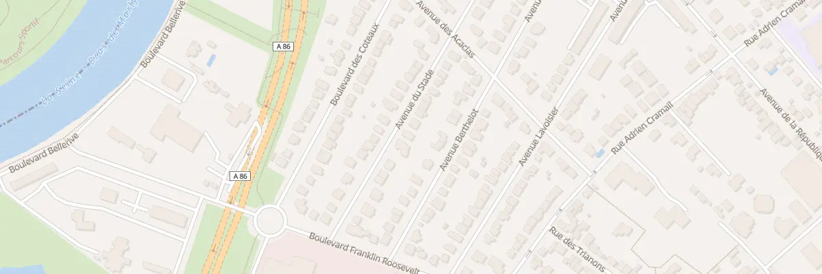 Plan du 37 Av du Stade à Rueil-Malmaison