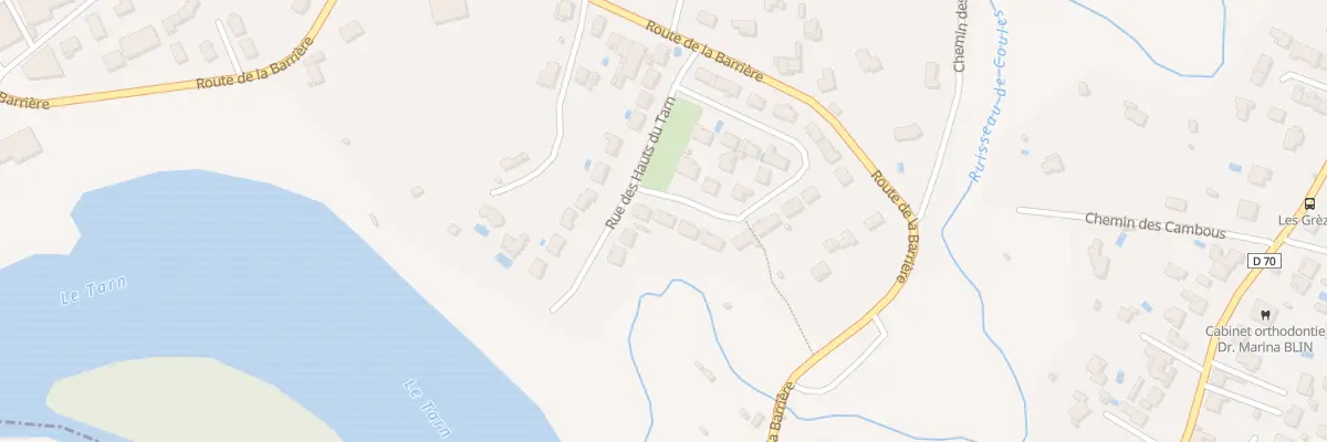 Plan du 27 Rue des Chênes Verts à Lescure-d’Albigeois