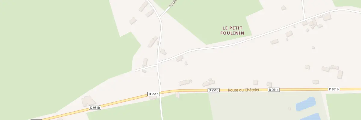 Plan du 5180 Le Petit Foulinin à Vicq-Exemplet