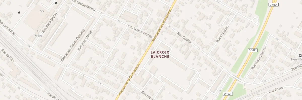 Plan du 63 Av de la Convention à Sartrouville