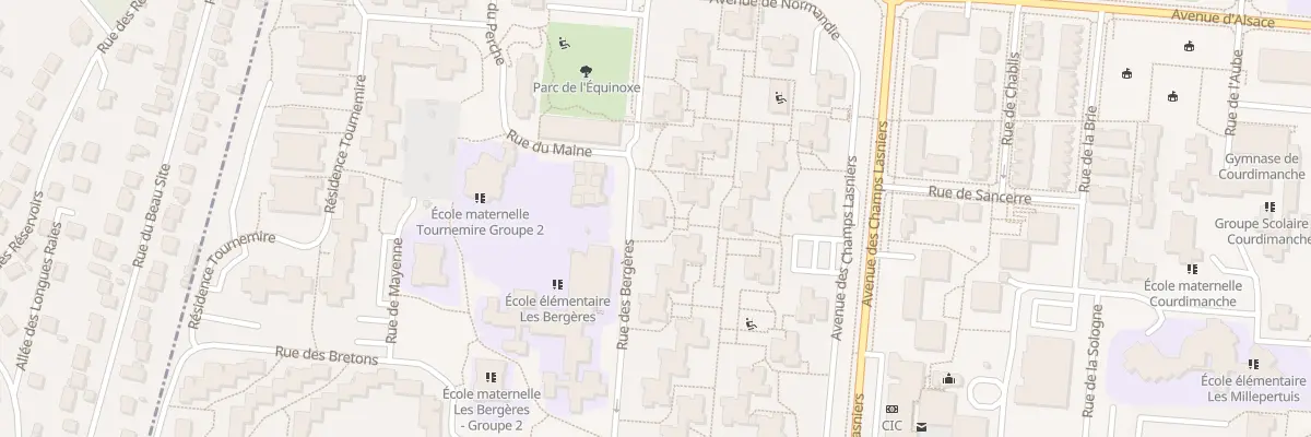 Plan du 13 Rue des Bergères aux Ulis