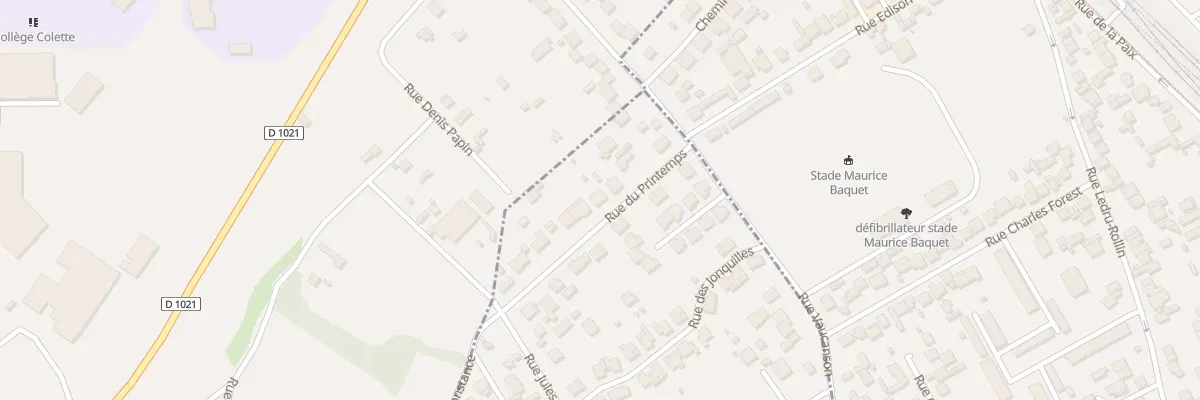 Plan du 8 Rue du Printemps à Carrières-sur-Seine