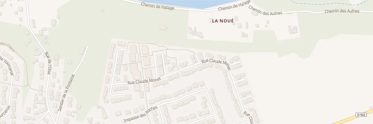 Plan du 69 Rue Claude Monet à Méry-sur-Oise