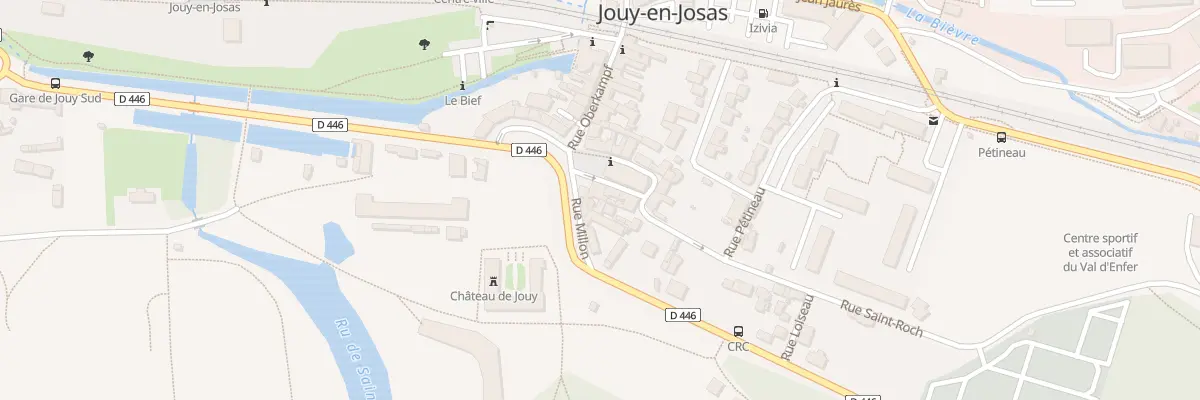 Plan du 2 Rue St Roch à Jouy-en-Josas