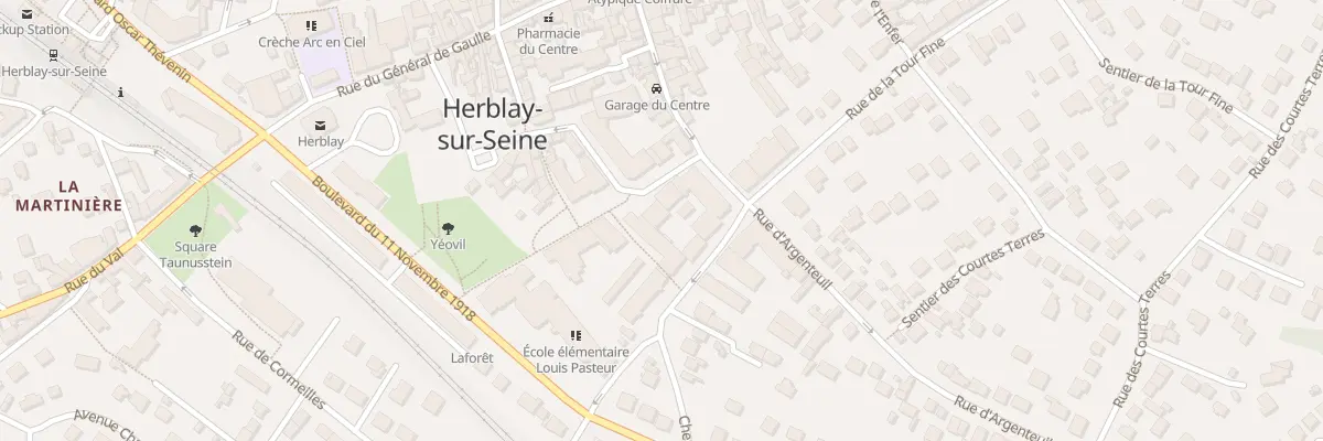 Plan du 20 Rue de la Petite Range à Herblay-sur-Seine