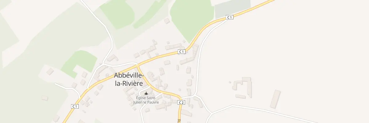 Plan du 15 Rue de Beauregard à Abbéville-la-Rivière