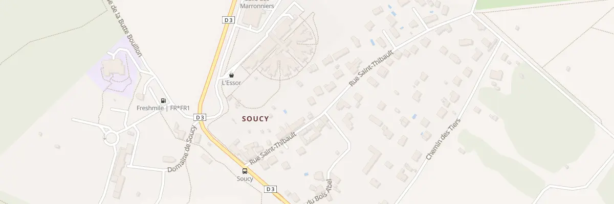 Plan du 17 Rue de Saint Thibault à Fontenay-lès-Briis