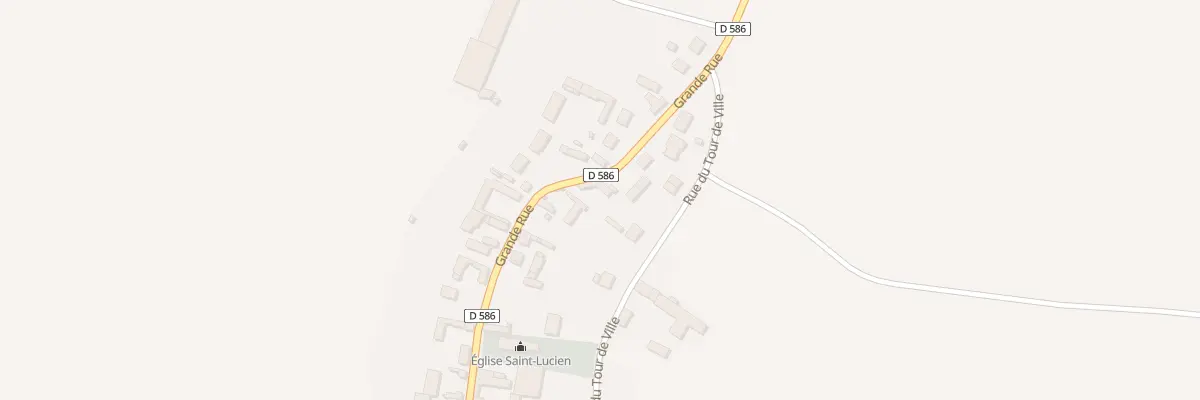 Plan du 34 Gr Grande Rue à Nivillers