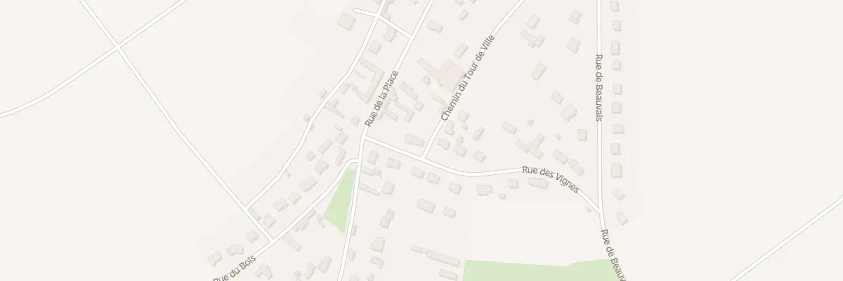 Plan du 1B Rue des Vignes à Abbeville-Saint-Lucien