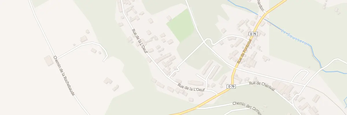 Plan du 35D Rue de la l’Oeuf à Nesles-la-Vallée