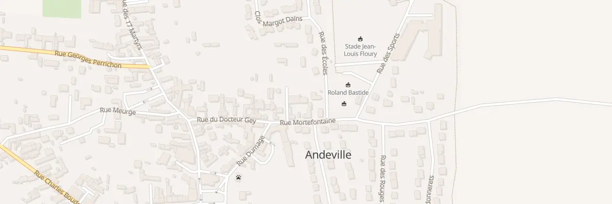 Plan du 11 Rue de Mortefontaine à Andeville