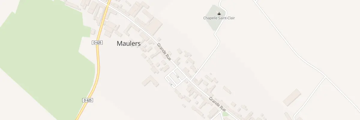 Plan du 15 Gr Grande Rue à Maulers