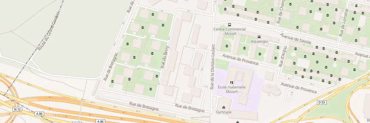 Plan du 9 Rue du Berry à Vélizy-Villacoublay