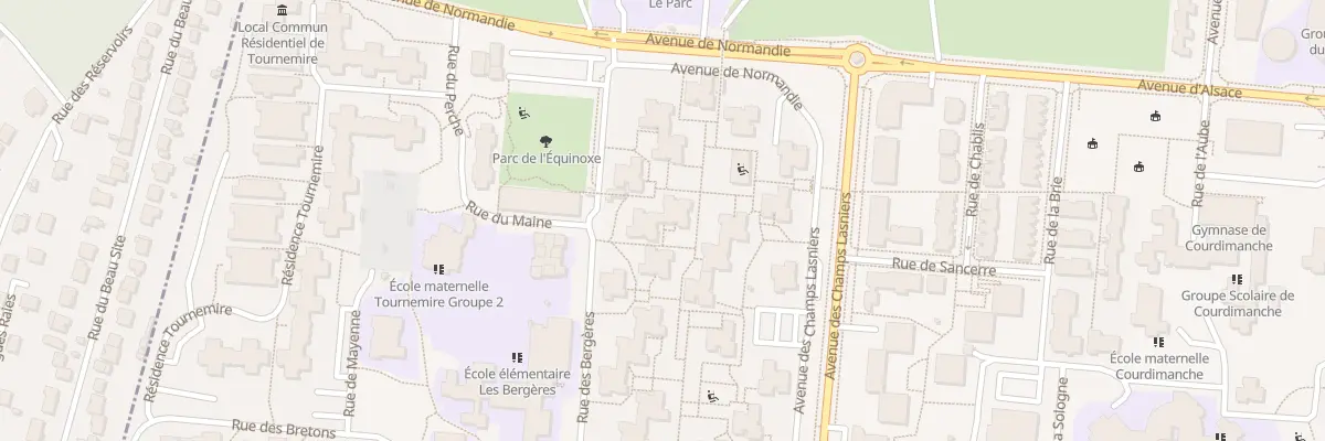 Plan du 11 Rue des Bergères aux Ulis