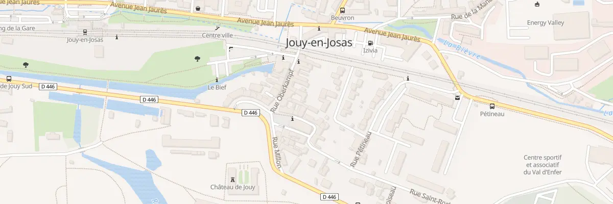 Plan du 11 Rue Oberkampf à Jouy-en-Josas
