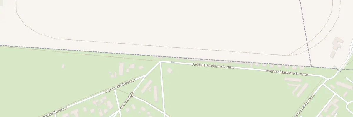 Plan du 20T Av Madame Laffitte à Maisons-Laffitte