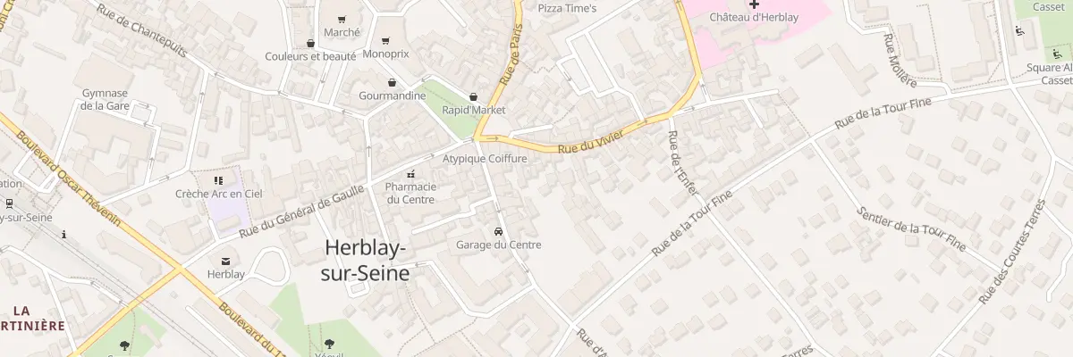 Plan du 6 Rue du Vivier à Herblay-sur-Seine