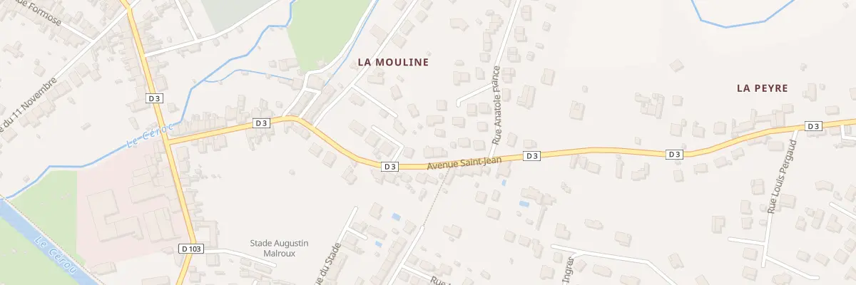 Plan du 81 Av St Jean à Carmaux