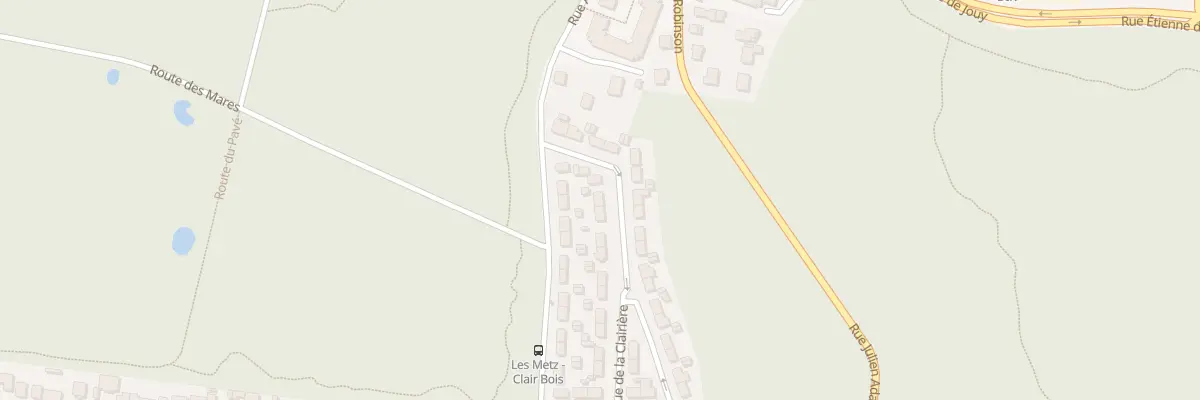 Plan du 21 Ham de Clair Bois à Jouy-en-Josas