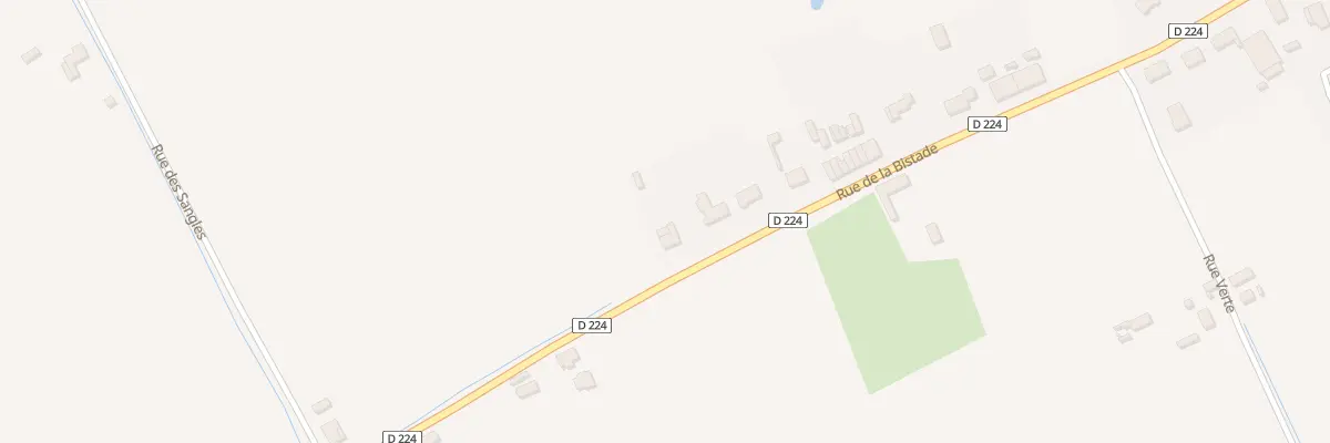 Plan du 2556 Rue de la Bistade à Sainte-Marie-Kerque