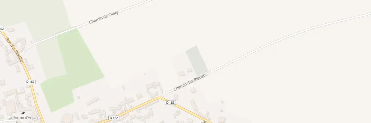 Plan du 5 Che des Bleuets à Creuse