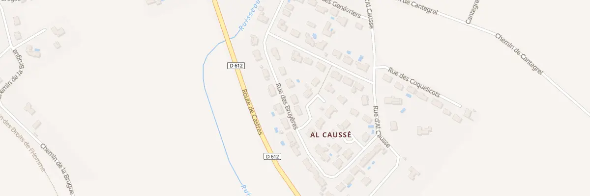 Plan du 21 Rue des Bruyères à Puygouzon