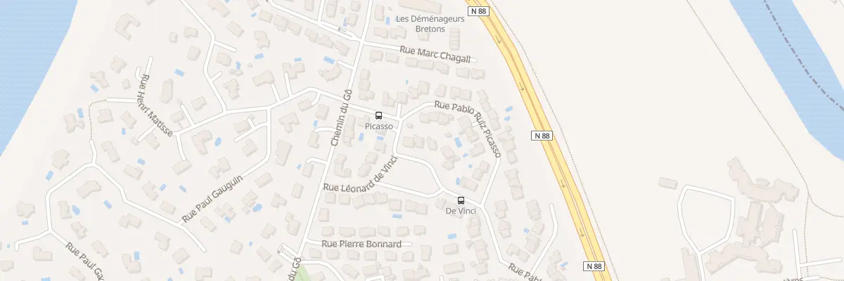 Plan du 17 Rue Léonard de Vinci à Albi