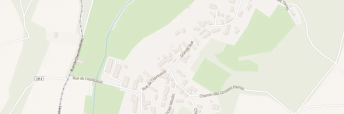 Plan du 9 Gr Grande Rue à Hédouville
