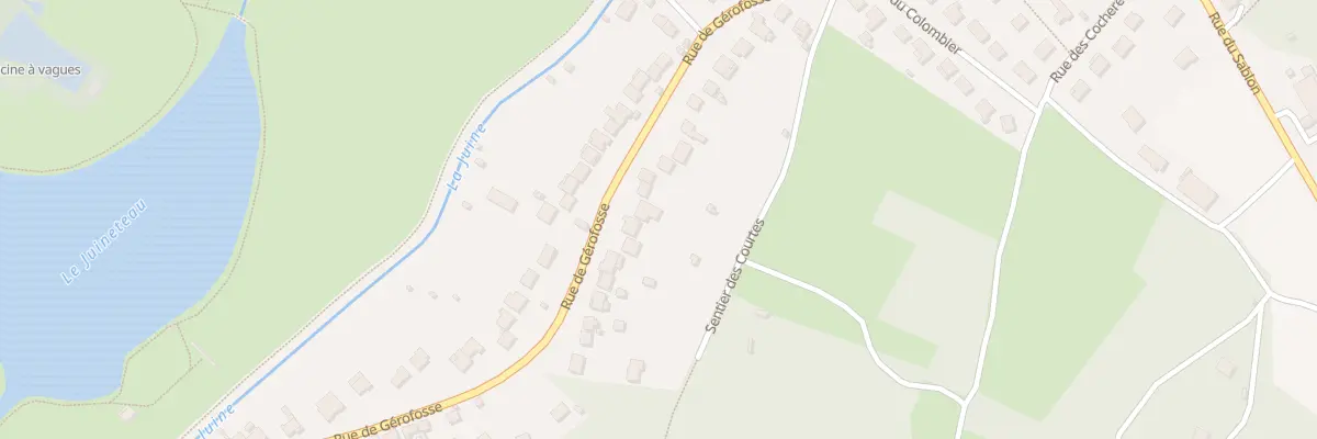 Plan du 49 Rue de Gérofosse à Étampes