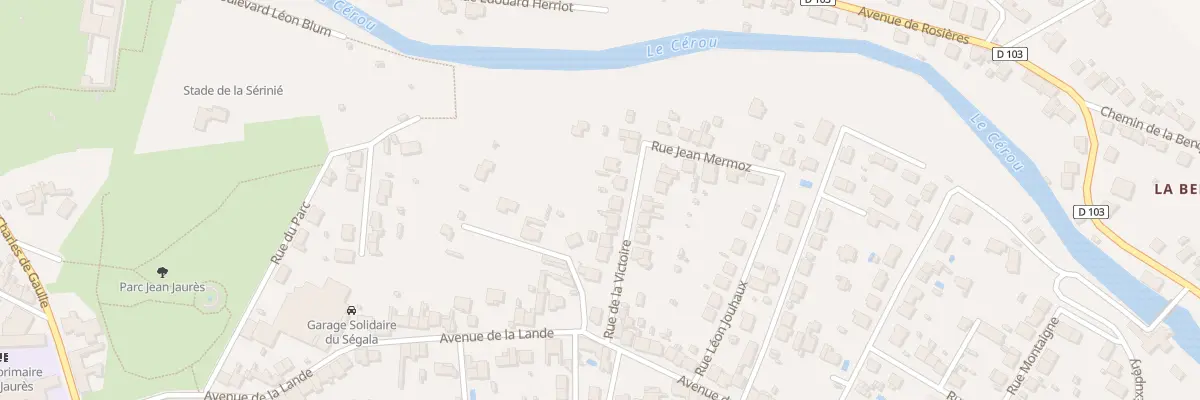 Plan du 5 Rue de la Victoire à Carmaux