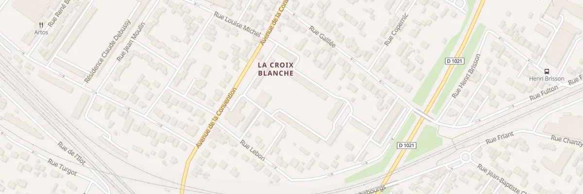 Plan du 59B Av de la Convention à Sartrouville